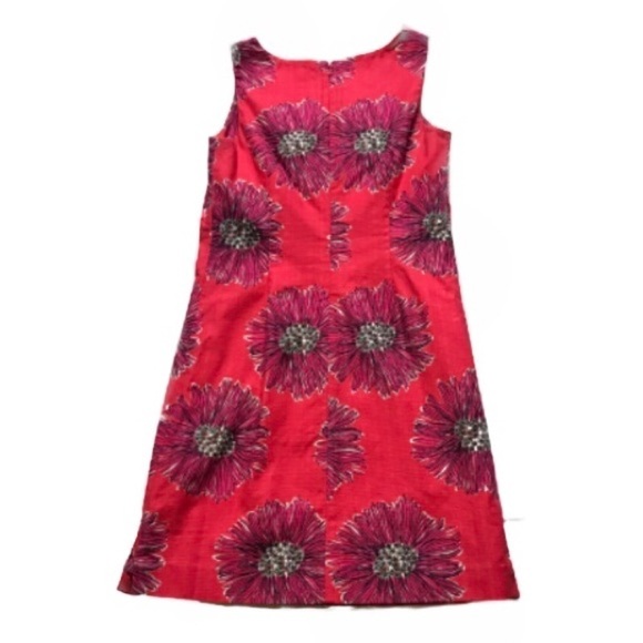 Lilly Pulitzer Stephanie Island Coral Floral Pink Dress size 0 - Picture 3 of 5